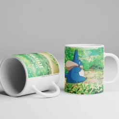 Mug Ghibli 08 - Totoro Bleu et Blanc - Mon Voisin Totoro