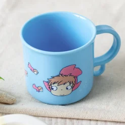 Mug Ponyo dans la mer - Ponyo sur la falaise
