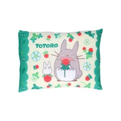Oreiller Totoro Fraises 28 x 39 cm - Mon Voisin Totoro