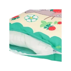 Oreiller Totoro Fraises 28 x 39 cm - Mon Voisin Totoro