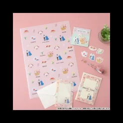 Papier à lettres Break Time Fleurs - Le Château ambulant