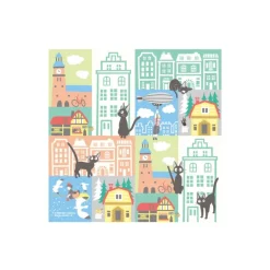 Papier Chiyogami 2024 - Kiki la petite sorcière