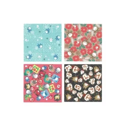 Papier Chiyogami Hiver - Mon Voisin Totoro