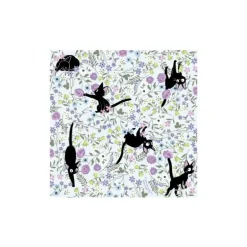 Papier Chiyogami Jiji & Fleurs - Kiki la petite sorcière