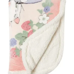 Plaid Jiji & Lily Fraises 70x100 cm - Kiki la petite sorcière