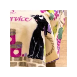 Plaid Jiji grappes de raisin 70x100 cm - Kiki la petite sorcière