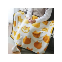 Plaid Silhouette Chatbus 70x100 cm - Mon Voisin Totoro