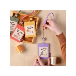 Pochette porte-carte Calcifer & Hinh - Le Château ambulant