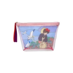 Pochette transparente brodée - Kiki la petite sorcière
