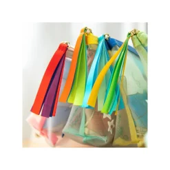 Pochette transparente brodée - Kiki la petite sorcière