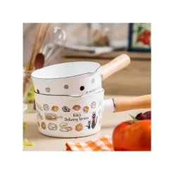 Poêlon émail Noiraudes - Mon Voisin Totoro