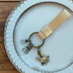 Porte Clés Cuir Jiji – Kiki la petite Sorcière