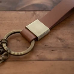 Porte Clés Cuir Marco - Porco Rosso