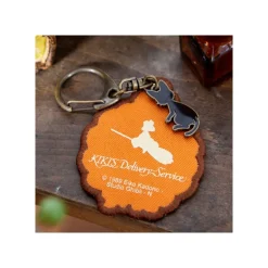 Porte-Clés broderie Couronne de pain - Kiki la petite sorcière