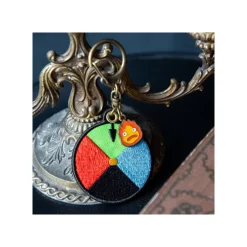 Porte-Clés broderie Disque magique - Le Château ambulant