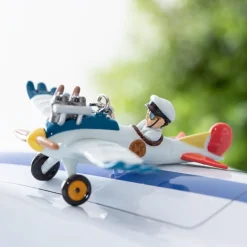 Porte-clés 3D Avion des rêves - Le vent se lève