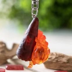 Porte-clés 3D Calcifer - Le Château ambulant