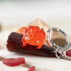 Porte-clés 3D Calcifer - Le Château ambulant