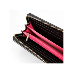 Portefeuille Cuir Et Tissu Kiki Fleur - Kiki la petite sorcière