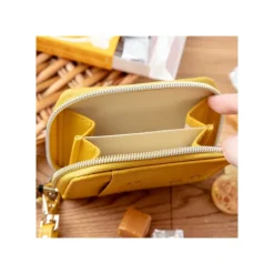 Porte-Monnaie Jaune Totoro patchs - Mon Voisin Totoro