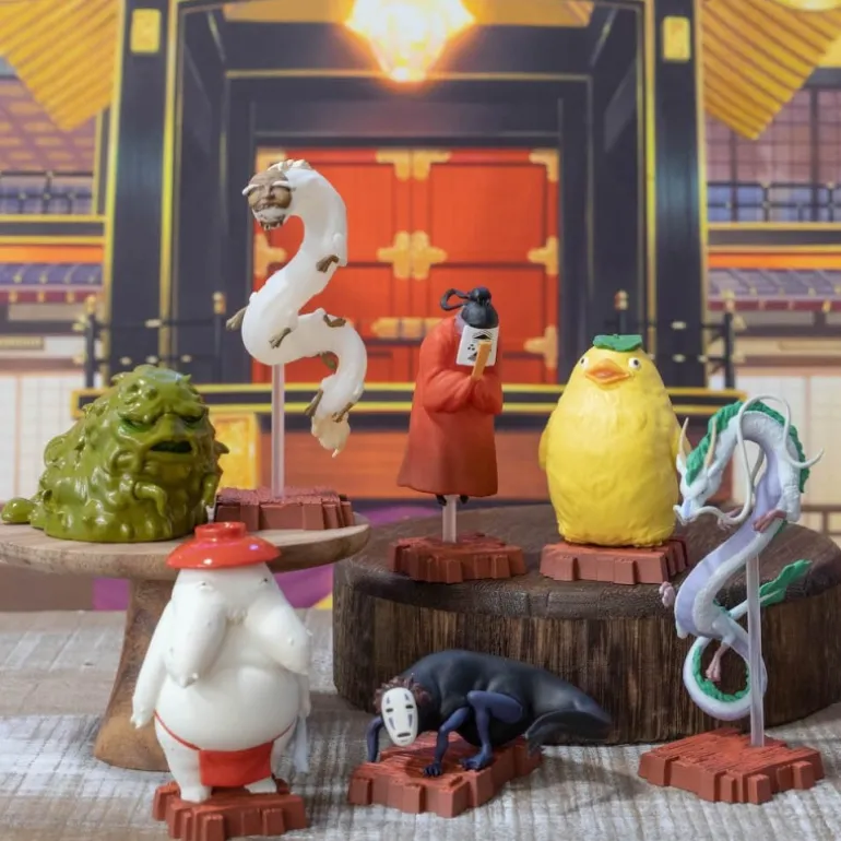 Pose Coll Assort. de 8 Figurines Dieux Unabara - Le Voyage de Chihiro