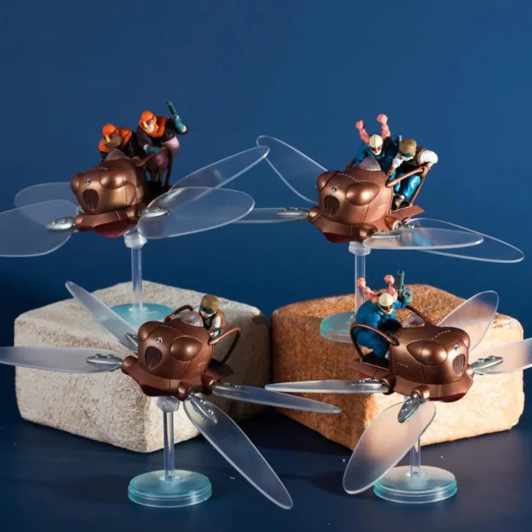 Pose Collec Assort. de 5 Figurines Flaptter - Le Château dans le ciel