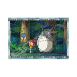 Puzzle Vitrail 300P Arrêt de bus - Mon Voisin Totoro