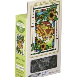 Puzzle Vitrail 126P Chatbus et tournesols - Mon Voisin Totoro