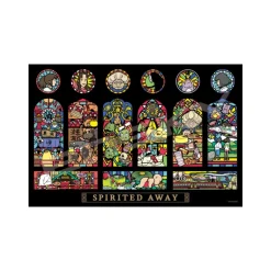 Puzzle Vitrail 1000P Galerie des personnages Aburaya - Le Voyage de C