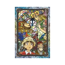 Puzzle Vitrail 300P Horloge de Chikyuya - Si tu tends l'oreille