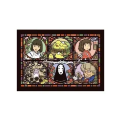 Puzzle Vitrail 208P No Face - Le Voyage  de Chihiro