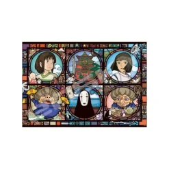 Puzzle Vitrail 1000P Rue des merveilles - Le Voyage de Chihiro
