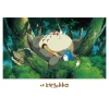 Puzzle Vitrail 500P Une sieste avec Totoro - Mon Voisin Totoro
