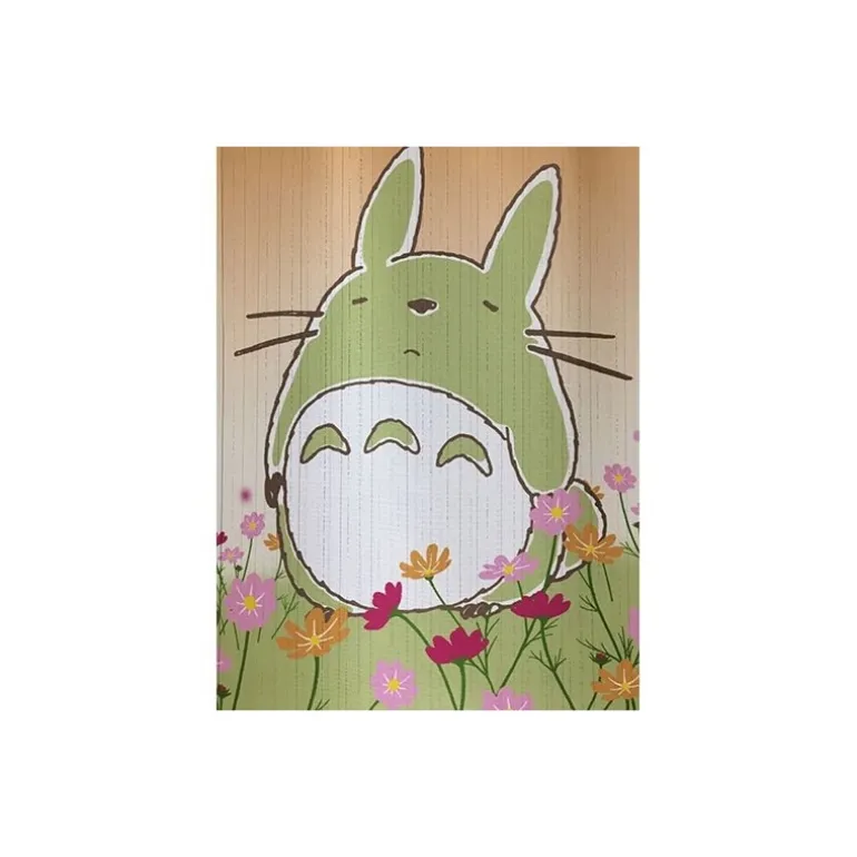 Rideaux Totoro Fleurs - Mon Voisin Totoro