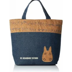 Sac à Lunch style liège & denim - Mon Voisin Totoro