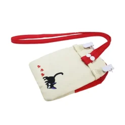 Sacoche mascotte Jiji 17 x 12 cm - Kiki la petite sorcière