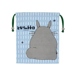 Sacoche Tissu Bleue Totoro Gris - Mon Voisin Totoro