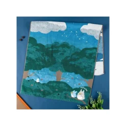 Serviette de bain Sous la lune 60 x 120 cm - Mon Voisin Totoro