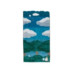 Serviette de bain Sous la lune 60 x 120 cm - Mon Voisin Totoro