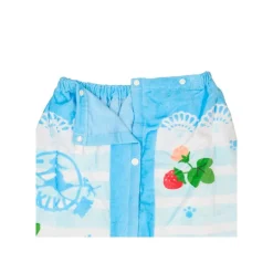 Serviette de plage Fraises 80 x 110 cm - Kiki la petite sorcière