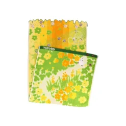 Serviette Fleurs Jaunes 34x80cm - Mon voisin Totoro