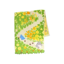 Serviette Fleurs Jaunes 34x80cm - Mon voisin Totoro