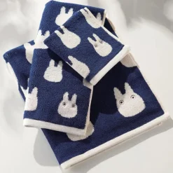 Serviette Silhouette Totoro Blanc 33x80 cm - Mon Voisin Totoro