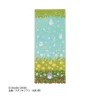 Serviette Totoro Fleurs & Fraises 34x80 cm - Mon Voisin Totoro
