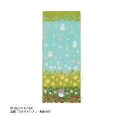 Serviette Totoro Fleurs & Fraises 34x80 cm - Mon Voisin Totoro