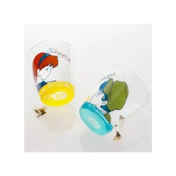 Set 2 Verres Sheeta & Pazu - Le Château dans le ciel