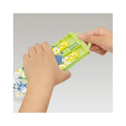 Set Baguettes Cuillère Fourchette Totoro Bleu Marguerites - Mon Voisi