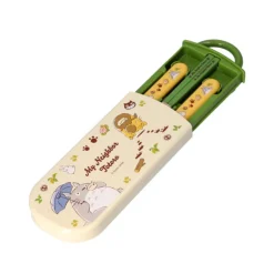 Set Baguettes Cuillère Fourchette Totoro & Chatbus - Mon Voisin Totor