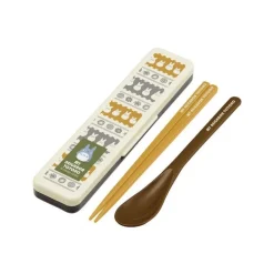 Set Baguettes Et Cuillère Totoro Blanc Farandole - Mon Voisin Totoro