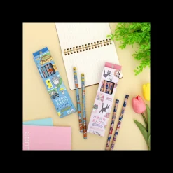 Set de 12 Crayons 2B Véhicules - Mon voisin Totoro